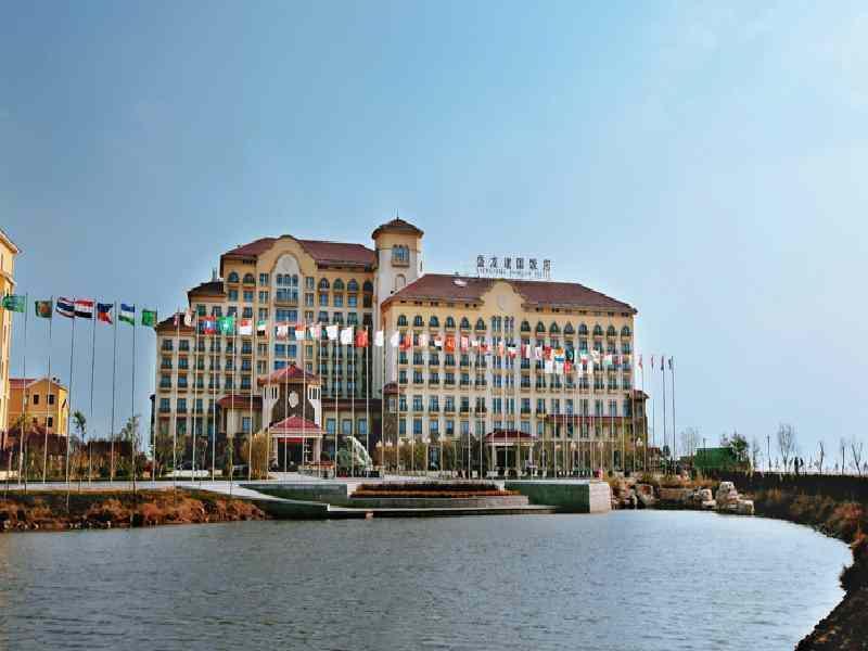Shenglong Jianguo Hotel Haiyang Haiyang  Ngoại thất bức ảnh